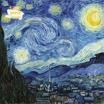 Puzzle 1000 pcs La Nuit étoilée - Vincent Van Gohg Puzzle 1000 pcs La Nuit étoilée - Vincent Van Gohg