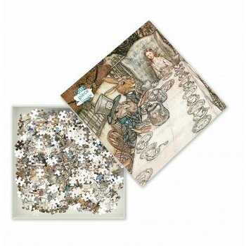 Puzzle 1000 pcs Alice au pays de merveilles - Arthur Rackham