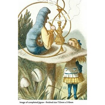 Puzzle 1000 pièces Illustration Alice au pays de merveilles