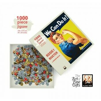 Puzzle pcs 1000 Rosie la riveteuse - Norman Rockwell