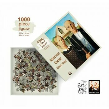 Puzzle pcs 1000 American Gothic - Grant Wood