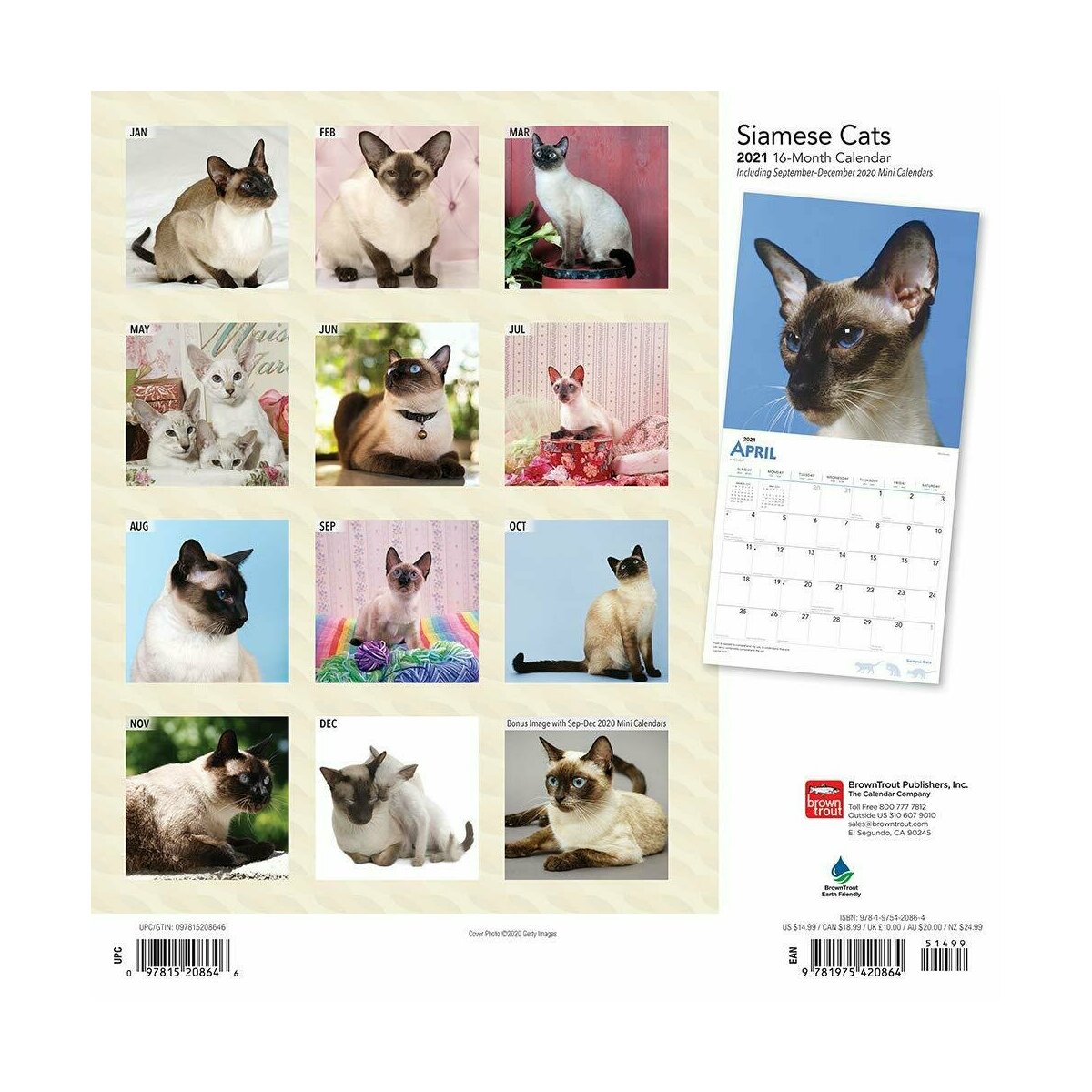 Calendrier Siamois 21 Calendrier Siamois 21