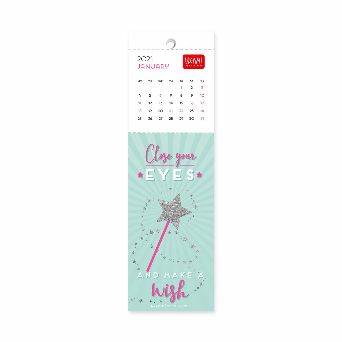 Calendrier Marque Page 2021 Licorne