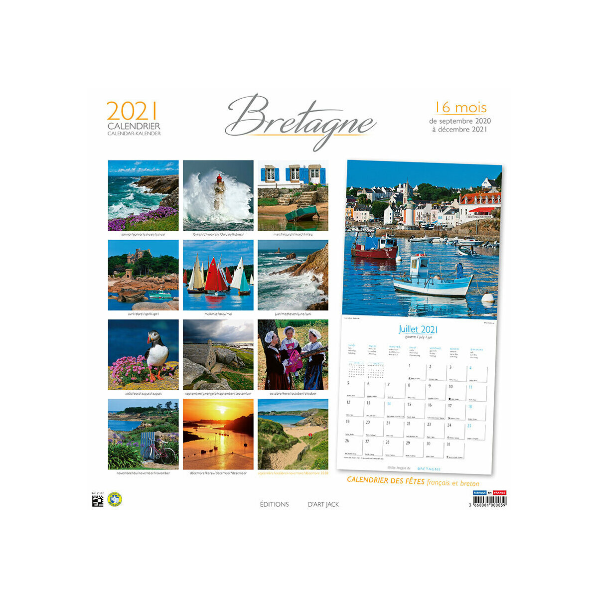 Calendrier Bretagne 2021 calendrier bretagne 2021