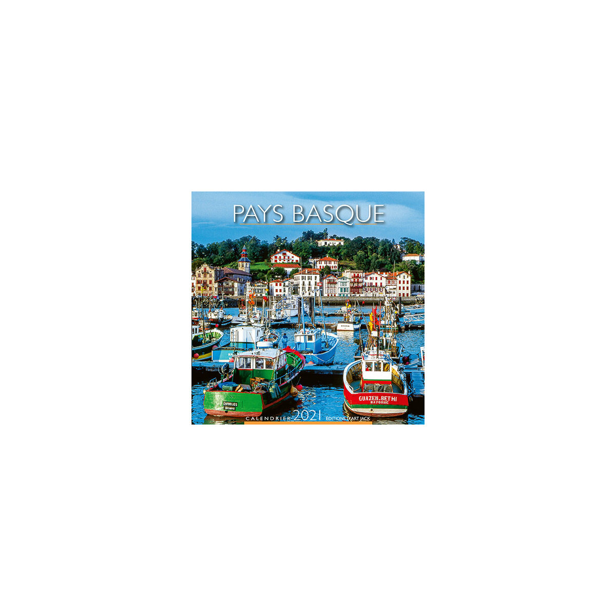 Calendrier Chevalet Pays Basque 2021
