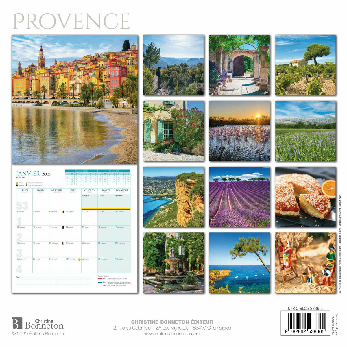 Calendrier 2021 Provence ffc provence calendrier 2021