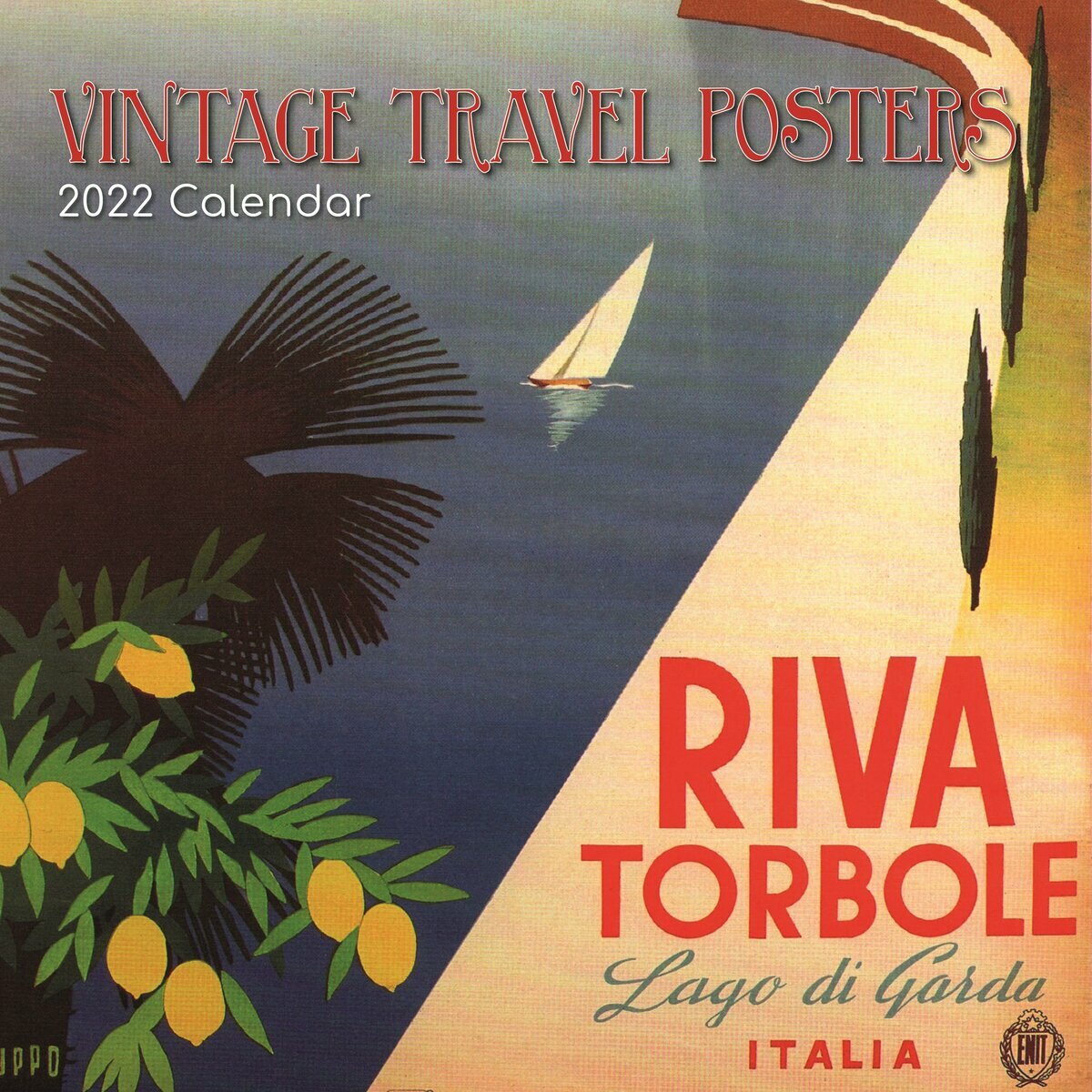  calendrier  Affiche voyage vintage  2022 
