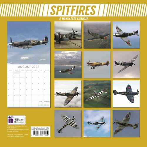 Calendrier 2022 Avion de chasse