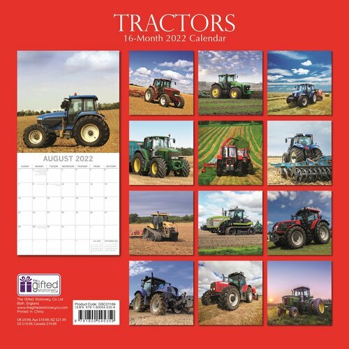 Calendrier 2022 Tracteur