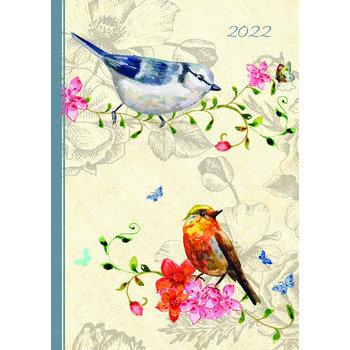 Agenda dessin oiseaux 2022
