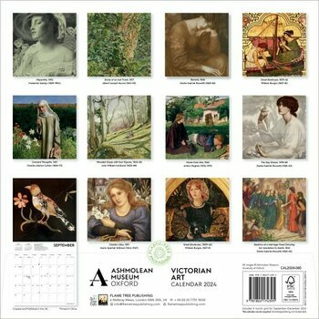 Calendrier 2024 Art victorien