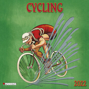 Calendrier 2022 Affiche retro cyclisme