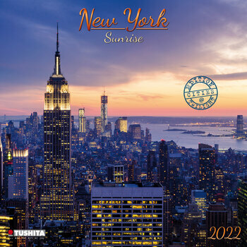 Calendrier 2022 New York couché de soleil