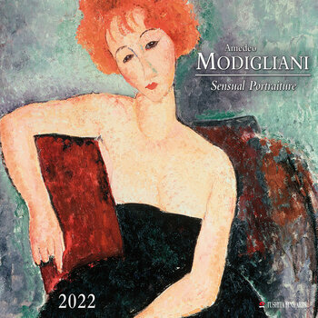 Calendrier 2022 Amedeo Modigliani portrait