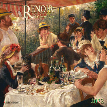 Calendrier 2022 Auguste Renoir La vie en Rose