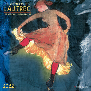 Calendrier 2022 Henri Toulouse Lautrec affiche