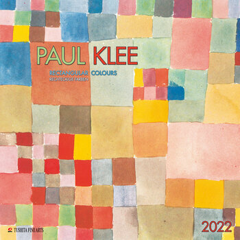 Calendrier 2022 Paul Klee rectangles de couleur