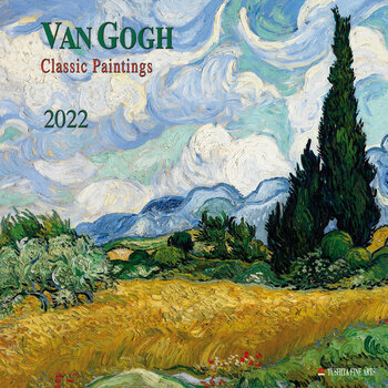 Calendrier 2022 Vincent Van Gogh oeuvre célèbre