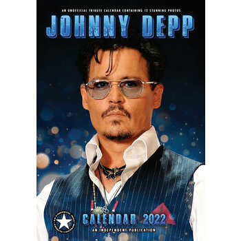 Calendrier 2022 Johnny Depp format A3