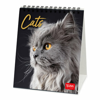 CALENDRIER CHEVALET CHAT 2022