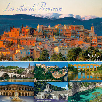 Calendrier 2022 Les plus beaux lieux de Provence