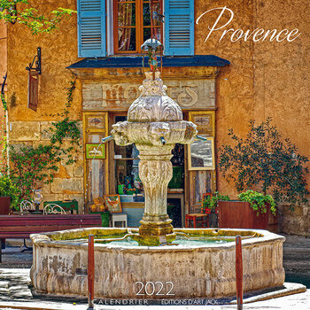 Calendrier 2022 Provence - fontaine