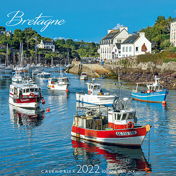 Calendrier chevalet 2022 Bretagne bateaux
