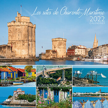 Calendrier chevalet 2022 Les plus beaux sites de Charente maritime