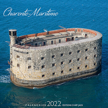 Calendrier chevalet 2022 Charente maritime - fort boyard
