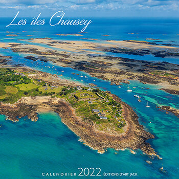 Calendrier chevalet 2022 Iles Chausey