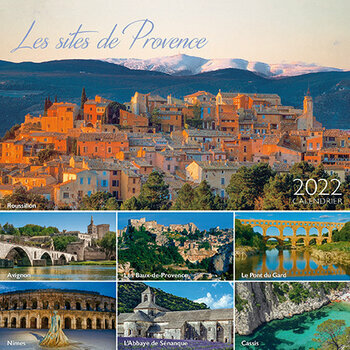 Calendrier chevalet 2022 Les plus beaux sites de Provence