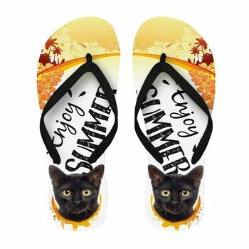 Tongs Chat Noir