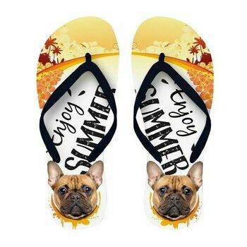 Tongs Bouledogue français