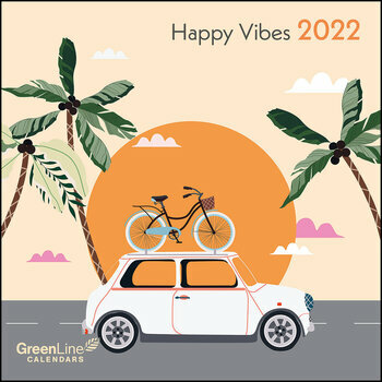 Calendrier 2022 Eco-responsable Happy vibes