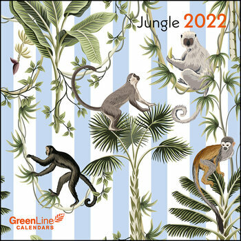Mini calendrier 2022 Eco-responsable Jungle