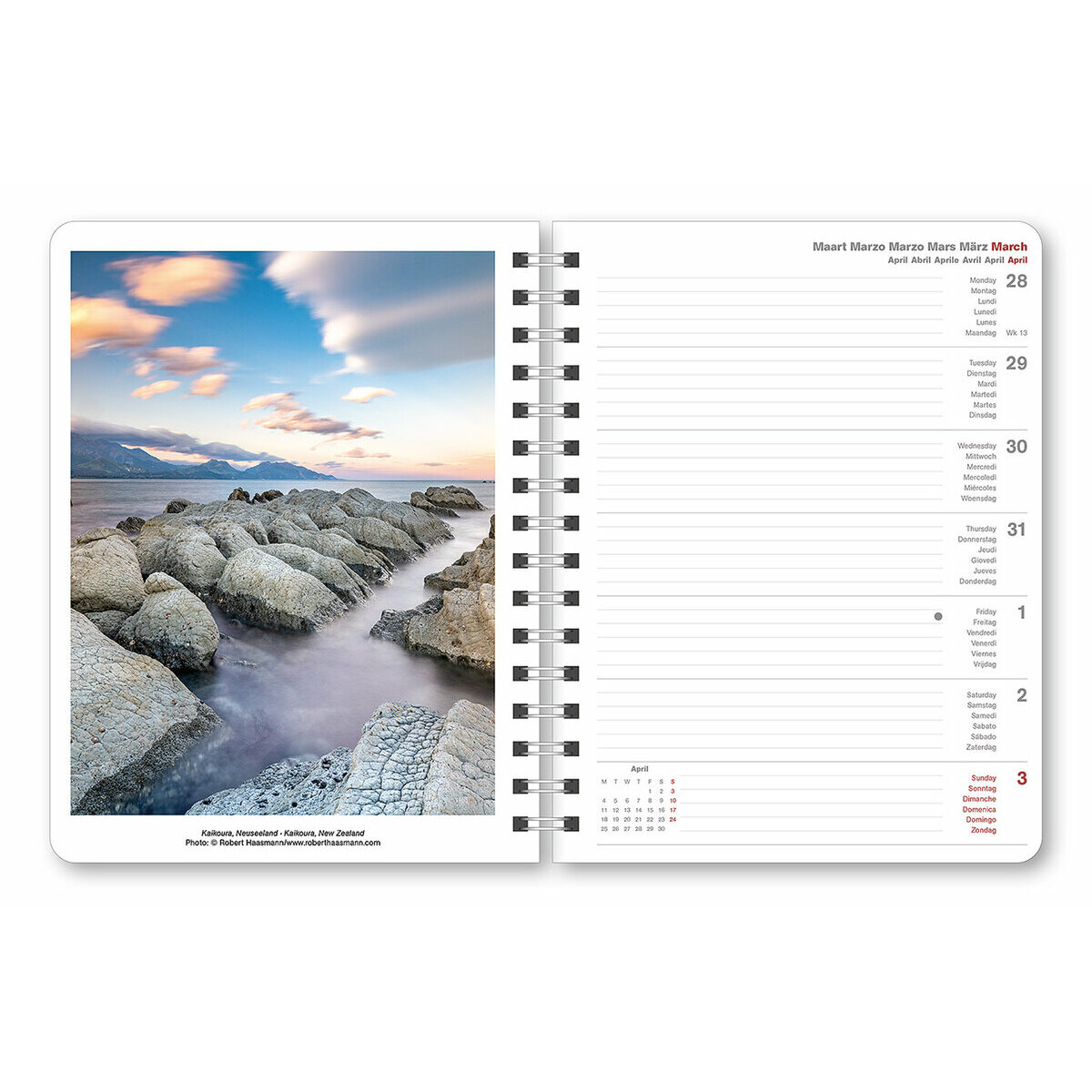 Calendrier Geo 2023 Agenda Deluxe Geo Paysage 2022