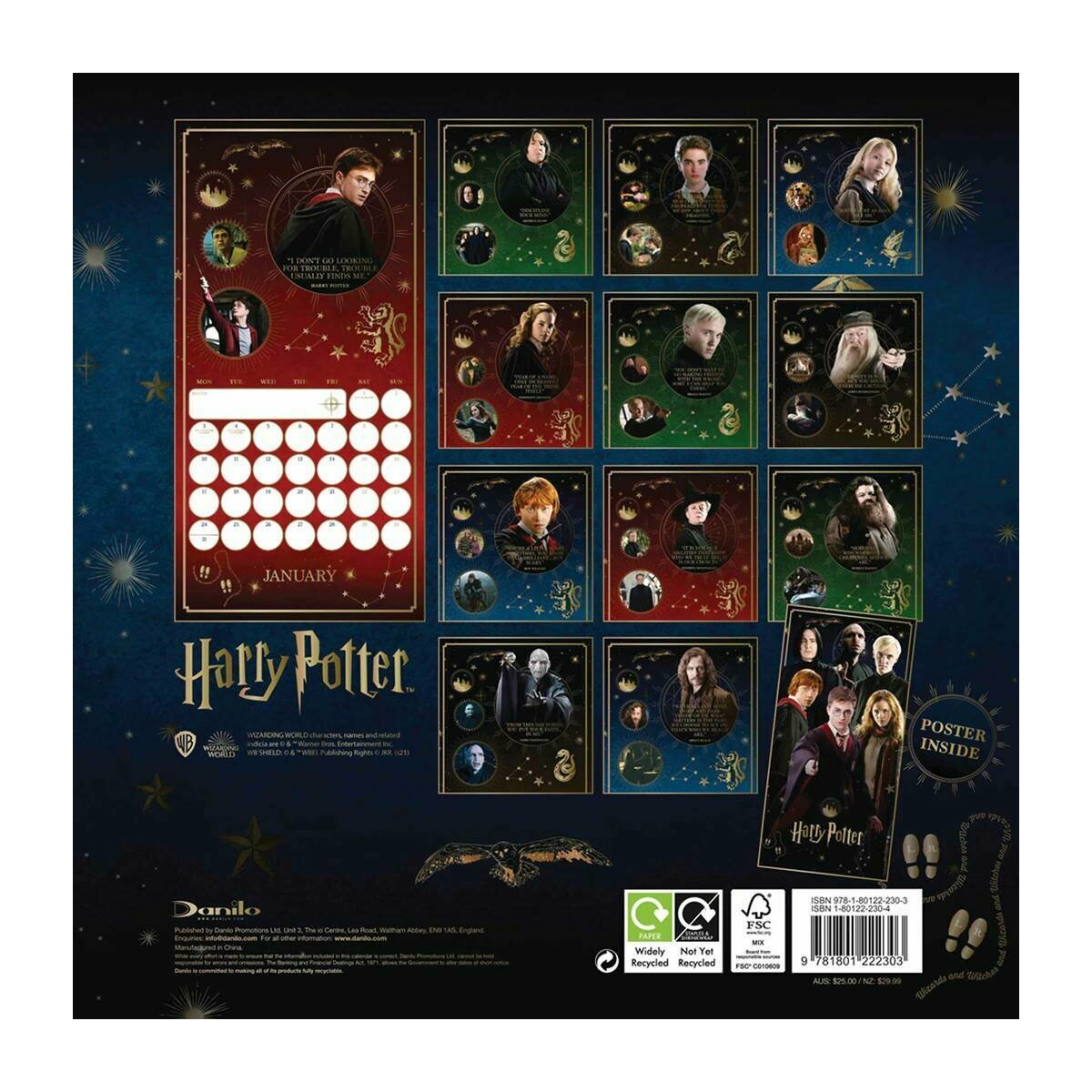 calendrier de l avent harry potter 2023