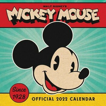 Calendrier 2022 Mickey mouse rétro