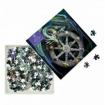 Puzzle 1000 pcs Anne Stoke - Roue Année Sabbat