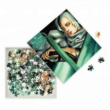 Puzzle 1000 pcs Tamara Lempicka Tamara en Bugatti