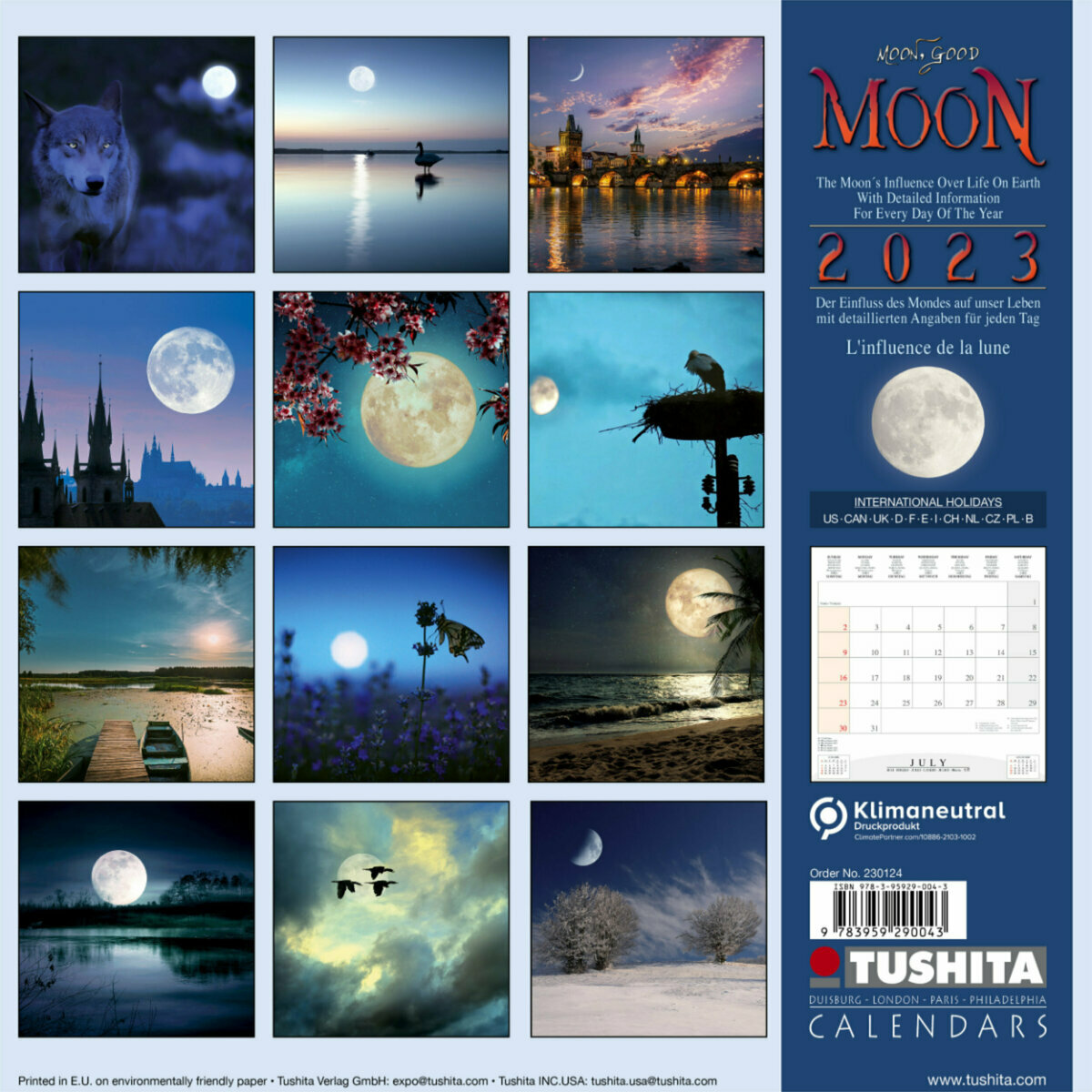 Calendrier 2023 Lune