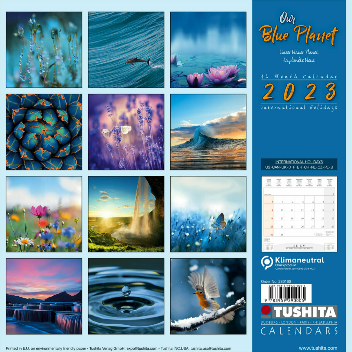 Calendrier Terre Neuve 2023 Calendrier 2023 Planète Terre