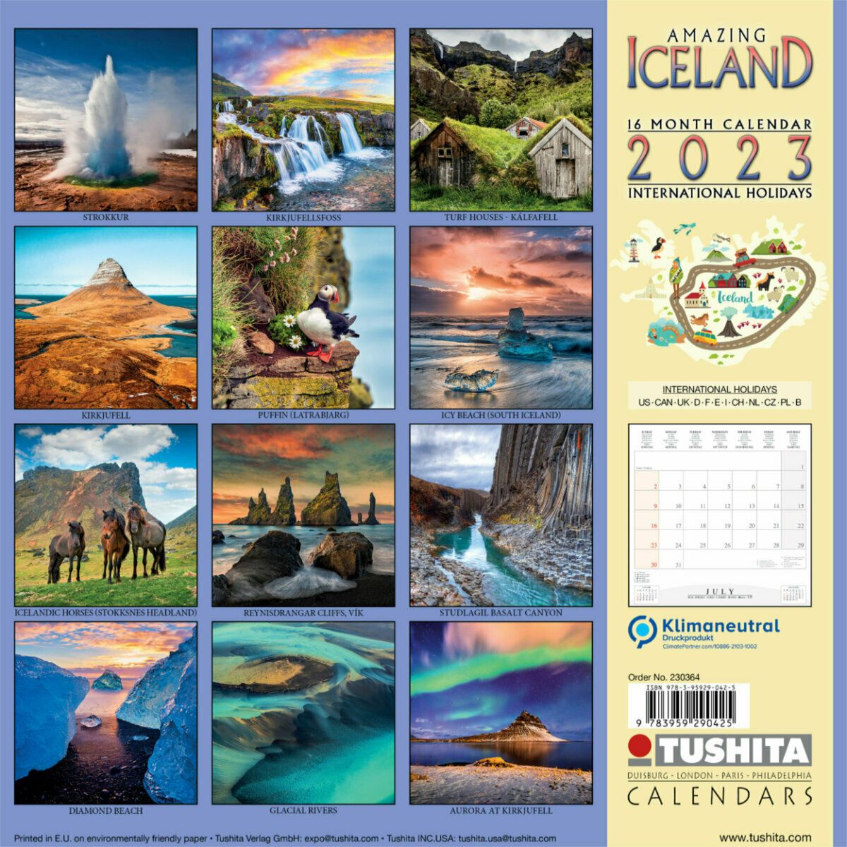 Calendrier Tibétain 2023 Calendrier 2023 Islande
