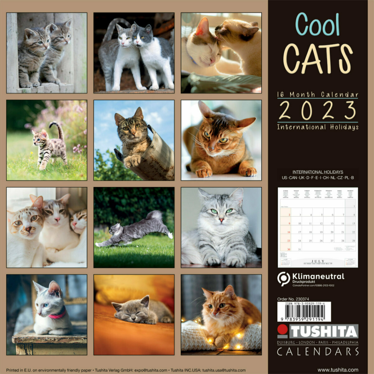 Calendrier Cdg 2023 Calendrier 2023 Chat Cool