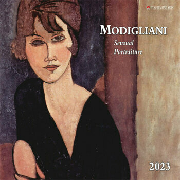Calendrier 2023 Amedeo Modigliani portrait