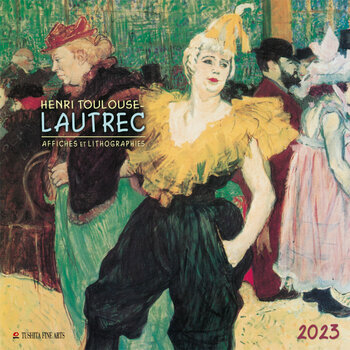Calendrier 2023 Henri Toulouse Lautrec affiche