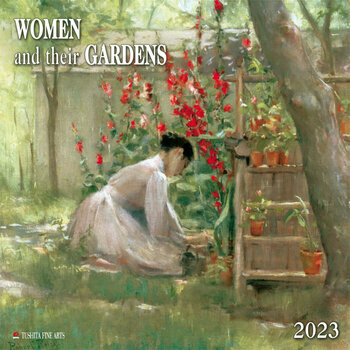 Calendrier 2023 Femme dans leur jardin