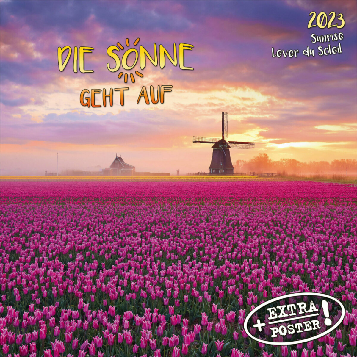 Calendrier Du Soleil 2023 Calendrier 2023 Couché De Soleil Avec Poster Offer