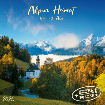 Calendrier 2023 Chalet des Alpes AVEC POSTER OFFERT