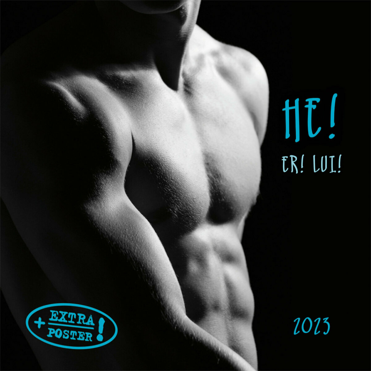 Calendrier 2023 Homme sexy AVEC POSTER OFFERT